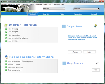 Kennel Professional screenshot