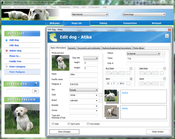 Kennel Professional screenshot 3