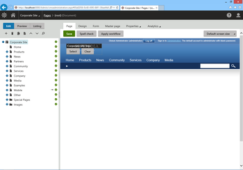 Kentico screenshot 6