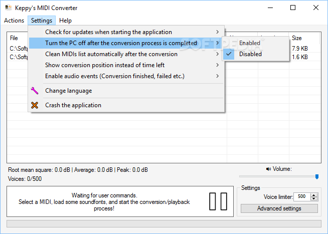 keppys midi converter