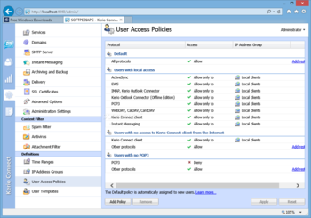 Kerio Connect screenshot 33