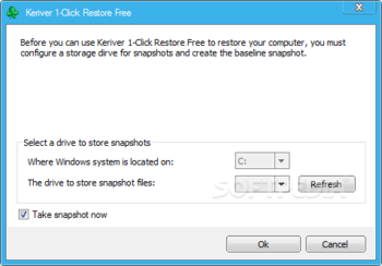 Keriver 1-Click Restore Free screenshot 2