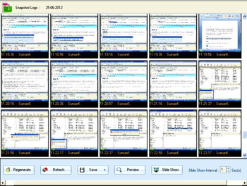 Kernel Computer Activity Monitor screenshot