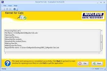Kernel For Calc screenshot 2