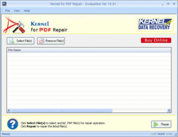 Kernel For PDF Repair screenshot