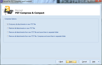 Kernel for PST Compress and Compact screenshot 2