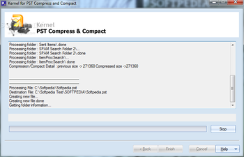Kernel for PST Compress and Compact screenshot 3