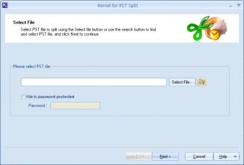 Kernel for PST Split screenshot