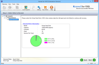Kernel for VHD screenshot 2