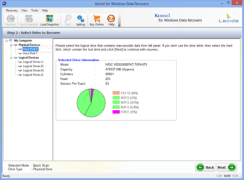 Kernel for Windows Data Recovery screenshot 2
