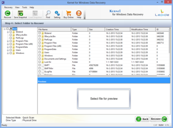 Kernel for Windows Data Recovery screenshot 4