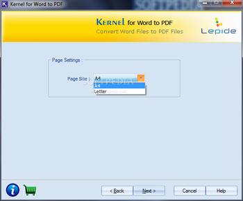 Kernel for Word to PDF screenshot 2