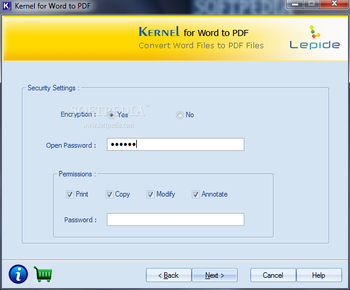Kernel for Word to PDF screenshot 3