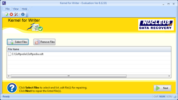 Kernel for Writer screenshot