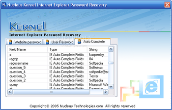 Kernel Internet Explorer screenshot 3