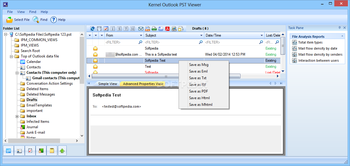 Kernel Outlook PST Viewer screenshot