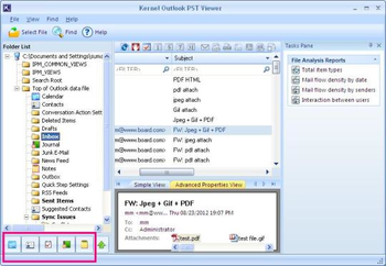 Kernel PST Viewer screenshot