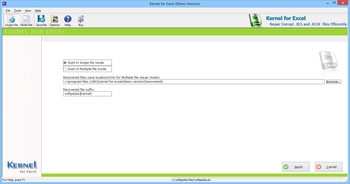 Kernel Recovery for Excel screenshot 4