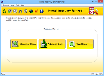 Kernel Recovery for iPod screenshot