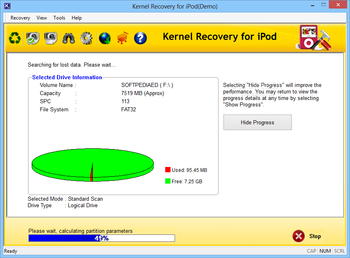 Kernel Recovery for iPod screenshot 2
