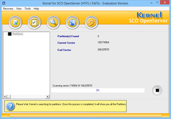 Kernel Recovery for SCO OpenServer screenshot 2