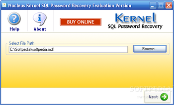 Kernel SQL screenshot