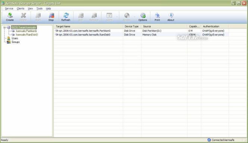 KernSafe Free iSCSI Target screenshot 3