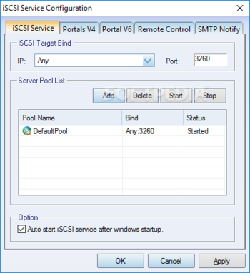 KernSafe iStorage Server screenshot 13