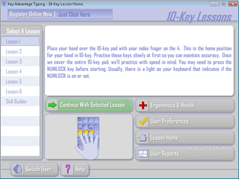 Key Advantage Typing Tutor screenshot 5