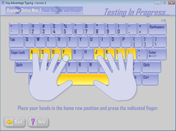 Key Advantage Typing Tutor screenshot 6
