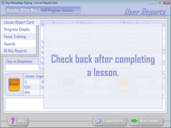 Key Advantage Typing Tutor screenshot 7