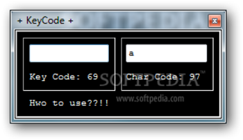 + Key Code + screenshot