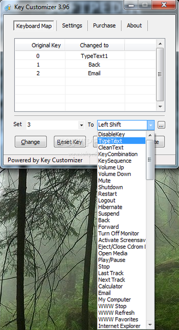 Key Customizer screenshot 2