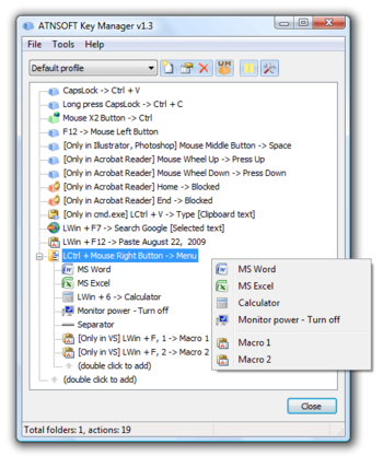 Key Manager screenshot