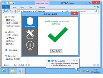 Key Safeguard Free screenshot