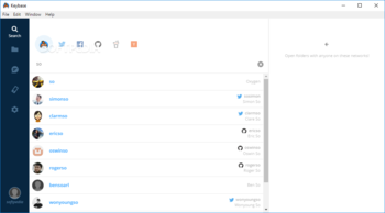 Keybase screenshot