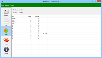 Keyboard Chattering Fix screenshot 3