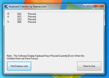 Keyboard Checker screenshot