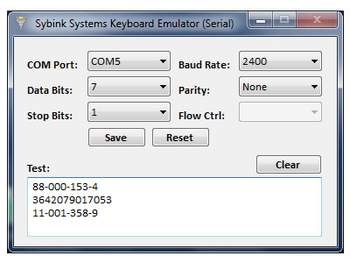 Keyboard Emulator screenshot