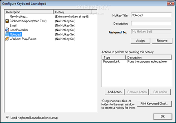 Keyboard Launchpad screenshot