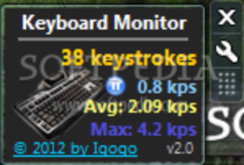 Keyboard Monitor screenshot