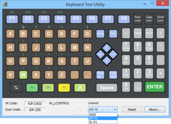 Keyboard Test Utility screenshot 2