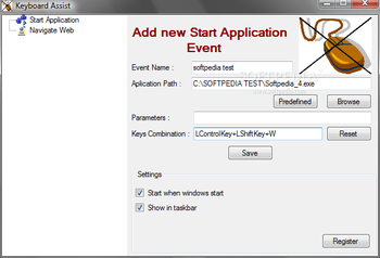 KeyboardAssist screenshot