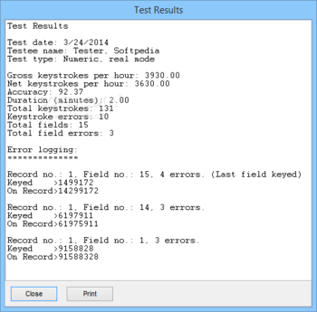 Keyboarding Skills Test screenshot 4