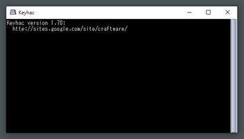 Keyhac screenshot 3