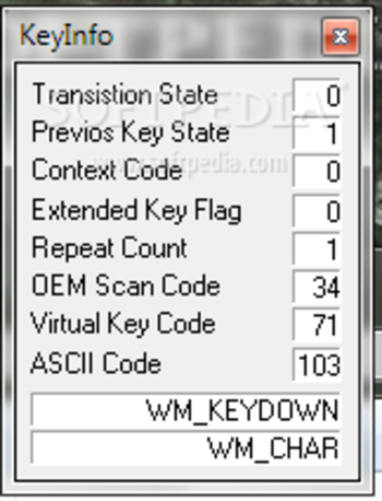 KeyInfo screenshot