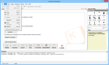 Keyman Developer screenshot 10