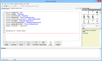 Keyman Developer screenshot 7