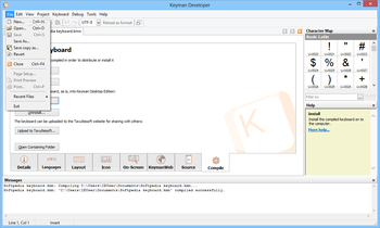 Keyman Developer screenshot 9