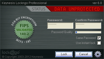 Keynesis Lockngo Professional screenshot